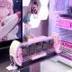 DIVOOM TIMES GATE PINK Pixel Art Informative Display Desktop Companion Dynamic Light Effects Increase Gaming experience Clock. 