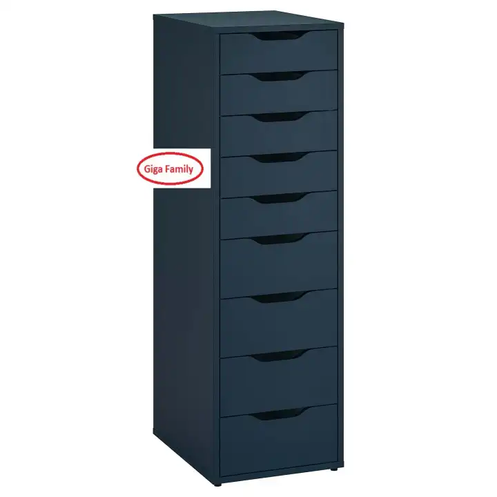 I K E A Alex 9 Drawer Unit 36x116 Cm White Grey Turquoise Black Oak Lazada I K E A Alex 9 Drawer Unit 36x116 Cm, Black Storage Drawers Ikea