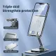 GOOJODOQ Tablet Phone Stand Holder For iPad Pro 11 10th 10.2 7th 8th 9th Gen 360 degree rotatable for ipad Adjusstable Metal soporte tablet phone. 