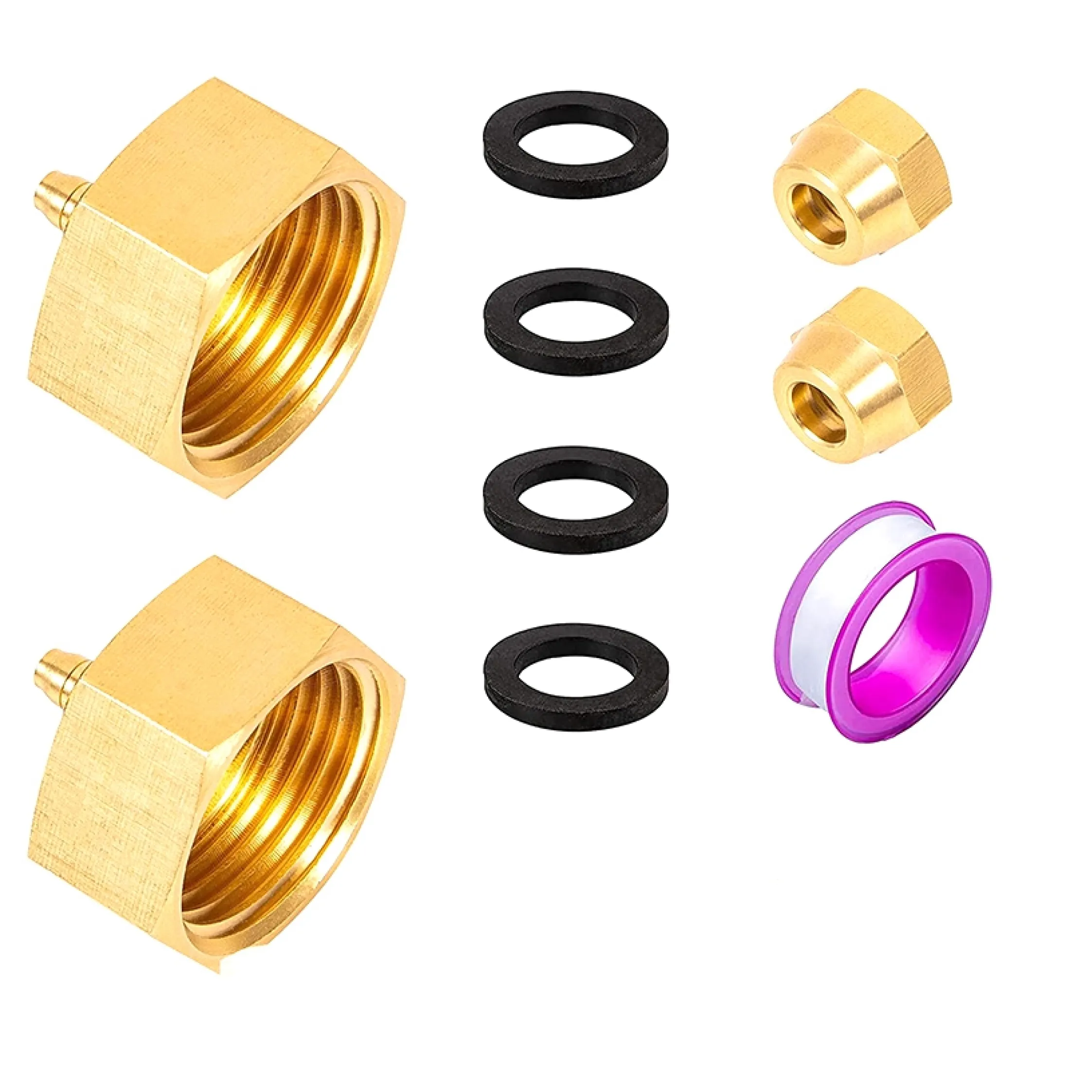 2 Pack Garden Hose Adapter 3 4 Inch Female Thread To 1 4 Inch Tube Adapter For Water Hose Convert 3 4 Inch Garden Hose Lazada Singapore