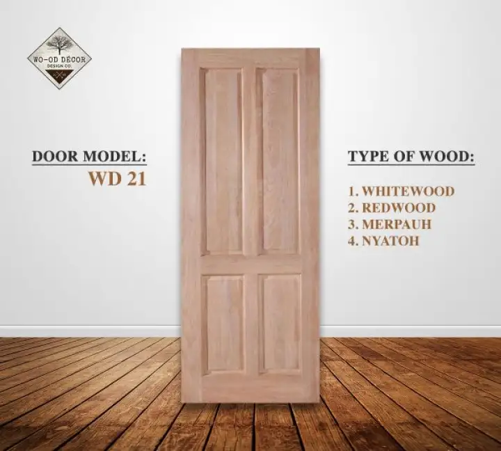 Wd 21 Preorder Whitewood Solid Wooden Door Pintu Kayu Merpauh Nyatoh Redwood Custom Size Available Eta 31 3 2022 Lazada Wd 21 Preorder Whitewood Solid Wooden Door Pintu Kayu Merpauh Nyatoh Redwood Custom Size Available Eta 31 3 2022 Lazada