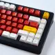 【Keycap Only】Evangelion EVA Keycap EVA-02 Keycap key cap SA Profile PBT Double Shot Keycap For Cherry MX Switch Customized Mechanical Keyboard RK61/Anne Pro 2/GK61. 