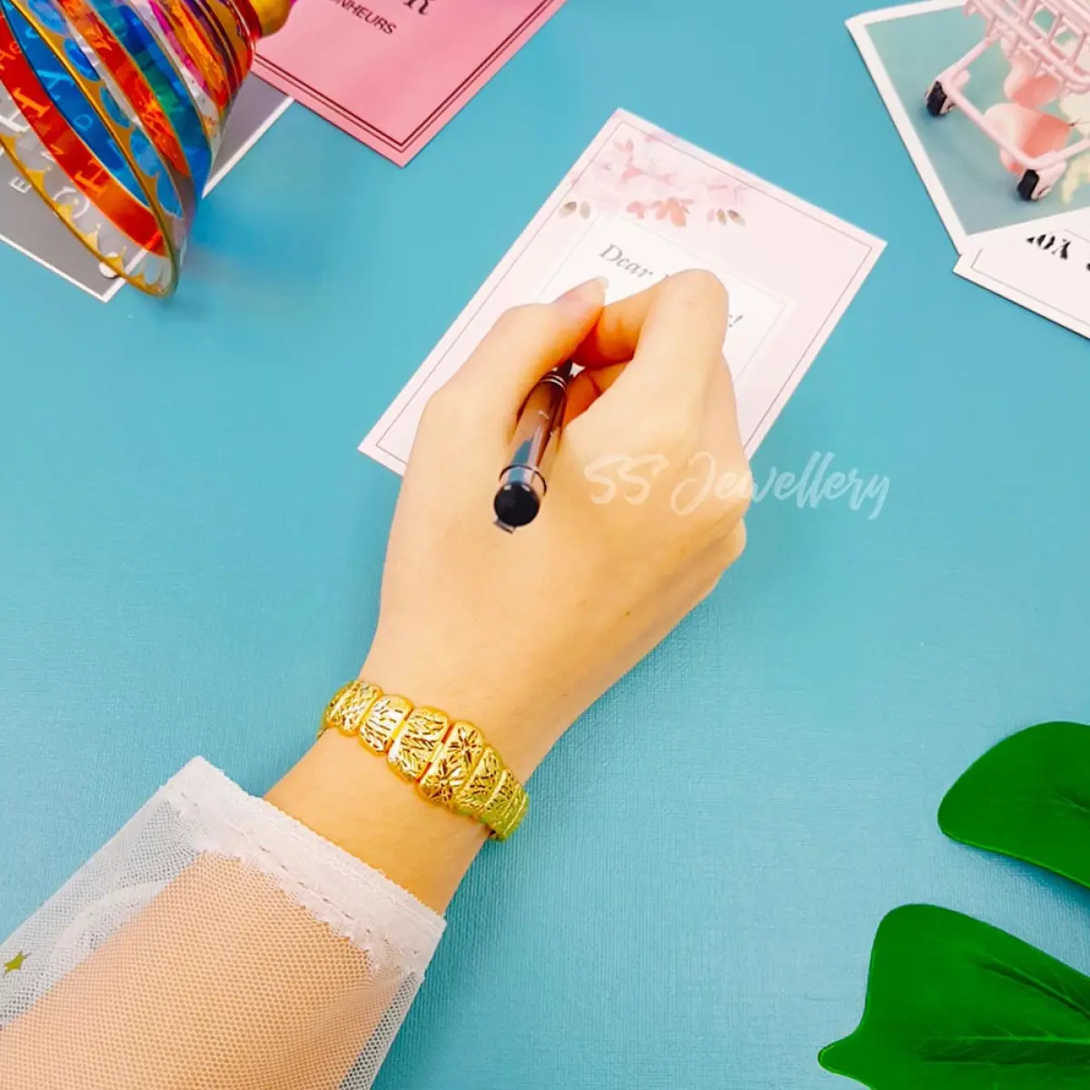 Hot Item Emas Bangkok Gelang Tangan Pulut Dakap Perut Ular Batik Mix Gold Women Bracelet 24k Gold Plated Gt057 2 Lazada