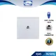 LMX RJ45 CAT5/5E/6 Network Socket 1 Gang Internet Connector LAN Data Socket Wall Computer Soket Plug Faceplate. 