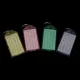 30 PCS Key Tags With Paper Inserts Split Rings Plastic Colour. 