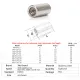 304 Stainless Steel Round Coupling Nuts M2 M 2.5 M3 M4 M5 M6 M8 M10 Extend Long Lead Screw Connection Nut Connector Joint Sleeve Nuts Metric Thread Length 4mm-50mm. 