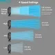 【Local Stock】2024 Model OPOLAR 10000mAh Rechargeable Fan, 8-inch Portable Battery Operated Clip on Fan, Quiet & Strong Airflow USB Fan, 4 Speeds Personal Desk Fan, 24 Hours Work Time Ideal for Outdoor Camping Golf Cart Home(Only Type-C Port)). 