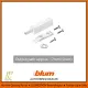 BLUM Drawer TIP-ON Mechanisms, Straight Adapter (Full Set). 