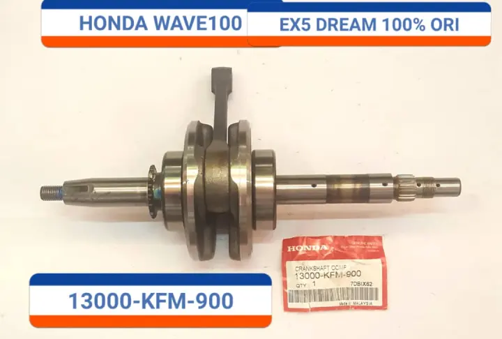 Honda Wave100 Ex5 Dream Crankshaft Assy Ori 100 Lazada