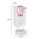 Baby Fetal Doppler Heart Sound Rate Device Heartbeat Detector Ultrasound Detector Monitor Fetal Sound Detector LCD Curve Display 胎心检测仪. 