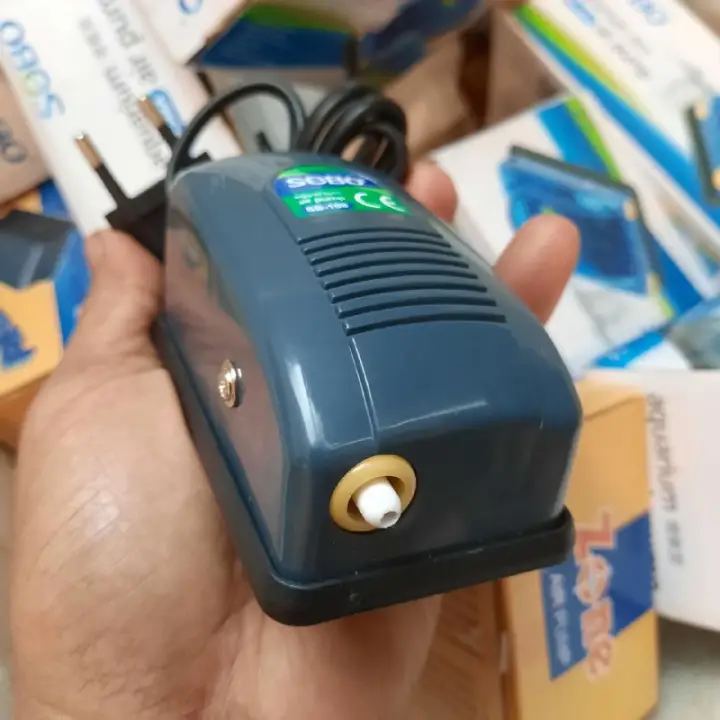 Sobo Sb 108 1 Lubang Pam Udara Oksigen Air Pump Aquarium Bbs Artemia Elektrik Lazada