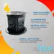 reTouch Powerhub PRO Automatic Pop-up Pop-Out Switche 4 socket with Wireless Charging 15W PD fast charging. 