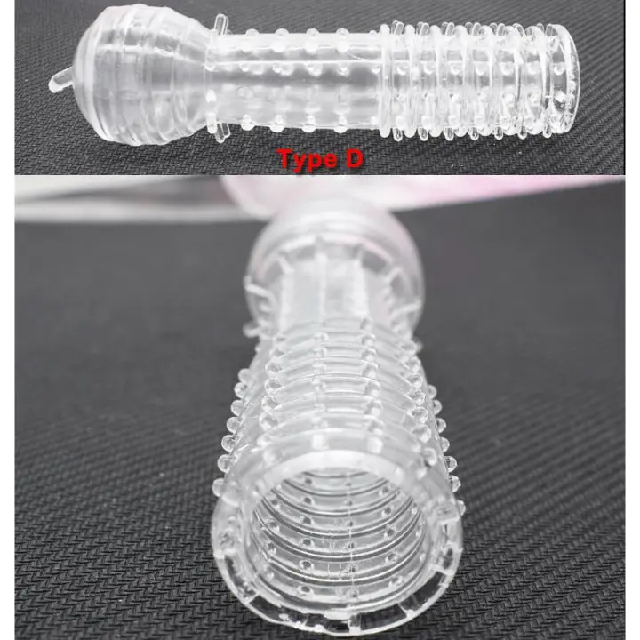Reusable Crystal Delayed Condom Hot Penis Crystal Condom Kondom Berduri Tahan Lama 5 Option Design Lazada