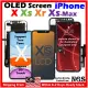 (Support TrueTone) NGS Full Set GX OLED LCD Touch Screen Compatible For iPhone X / iPhone Xr / iPhone Xs / iPhone Xs Max with Tools & Screen Protector. 