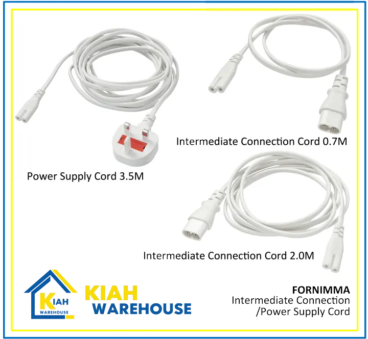 FORNIMMA FÖRNIMMA Power Supply Cord  3.5m / Intermediate Connection Cord 0.7m/2m