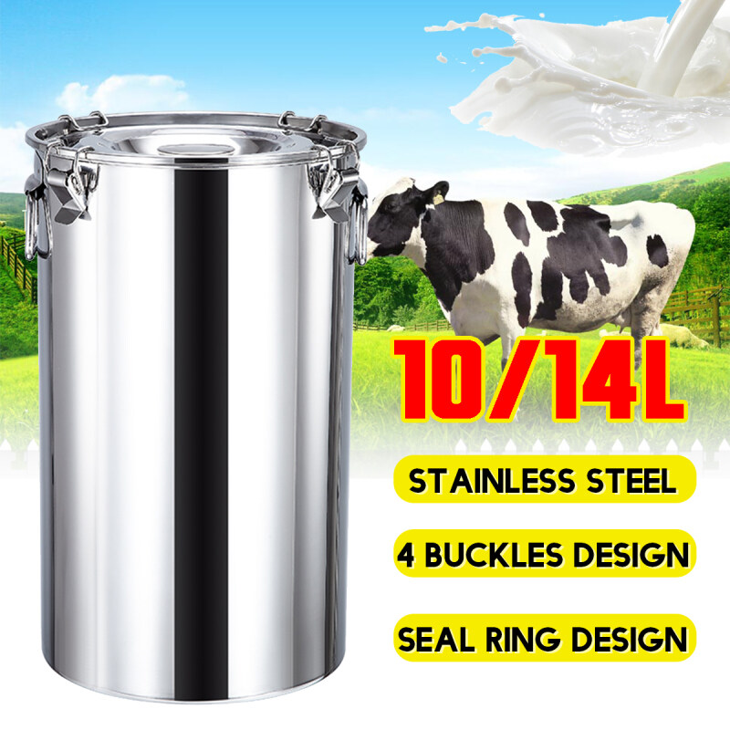 Bình Sữa Inox, Hộp Đựng Chai 10L/14L Thùng Chứa Bình, Thùng Chất Lỏng