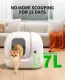 PETKIT PuraMax 2 Automatic Self-Cleaning Cat Litter Box, App Control Scoop-Free Litter Box with Anti-Leakage Waterproof Litter Pad Max, 2.4G WiFi, Basic Bundle Includes N50 2.0 and 1 Roll Trash Bag. 