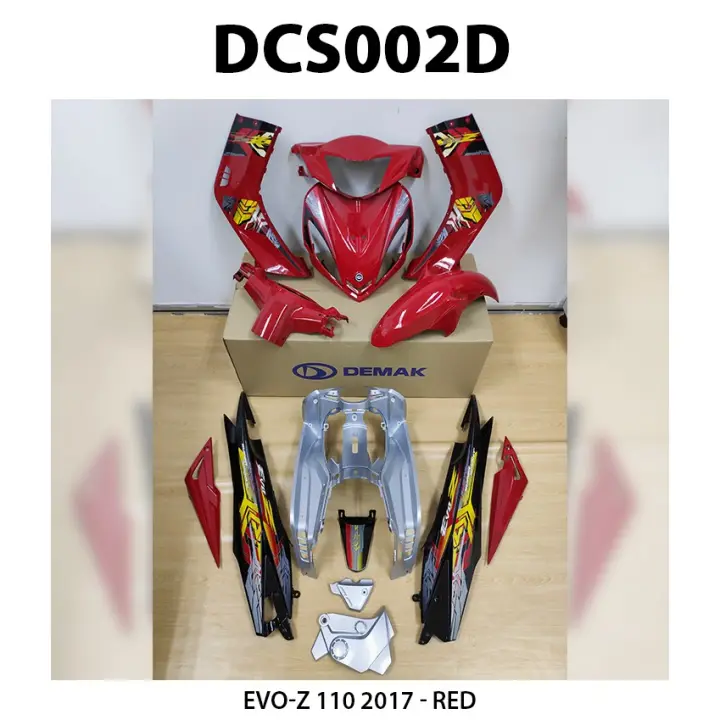 Body Cover Lc135 Demak Evo Z Kuning Gp2018 Lazada