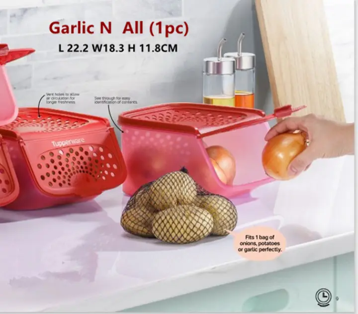 Tupperware Garlic N All Keeper (1) – 2.3L