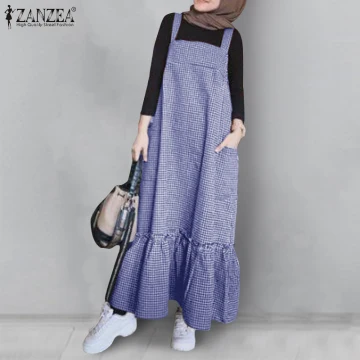 Beli Plaid Pinafore Dress Pada Harga Terendah Lazada Com My