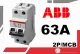 21 Way ABB Distribution Box DB - Full Set - Signal Phase 63a RCCB 0.1ma C/W MianSwitch 2 Pole McB Foc 16MM CABLE (SIRIM) & Mcb Bar Copper. 