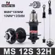 NOVATEC Micro Spline Hub 32 Holes MTB MS Cubes Axle Boost 12 Speed Mountain Bike Hubs For Shimano M6100 M7100 M8100 12S Bicycle. 