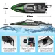 VOLANTEXRC RC Boat 2.4GHZ 48kmh High Speed Brushless Auto Self-Righting Roll Back RC Boat for Lake/Pool 797-4 RTR. 