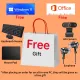ACE  all in one desktop pc 23.8 inch/27 inch Curved screen asus mini pc core intel i7 RAM 8GB SSD 512GB Windows 11 desktop computer full set, 2 year local warranty aio desktop. 