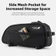 ROCKBROS Bicycle Front Tube Bag Stable Narrow Design 1.3L Capacity for MTB Road Bike Cycling Accessories. 