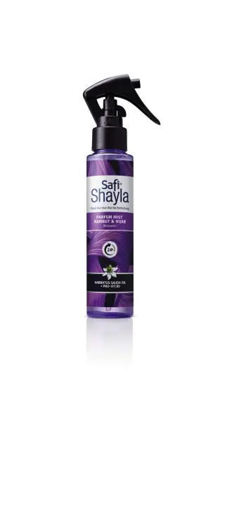 Safi Shayla Hair Mist Black Healthy Shine 100ml Halal Beauty Lazada