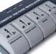 AVR Automatic Voltage Regulator Extension Plug : Voltage Stabilizer Power 1500VA with LED display (Protects Computer / Television / Refrigerator from unstable voltage input source). 