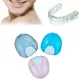 Dental False Teeth Cleaning Box Denture Storage Container Box Tooth Retainer. 