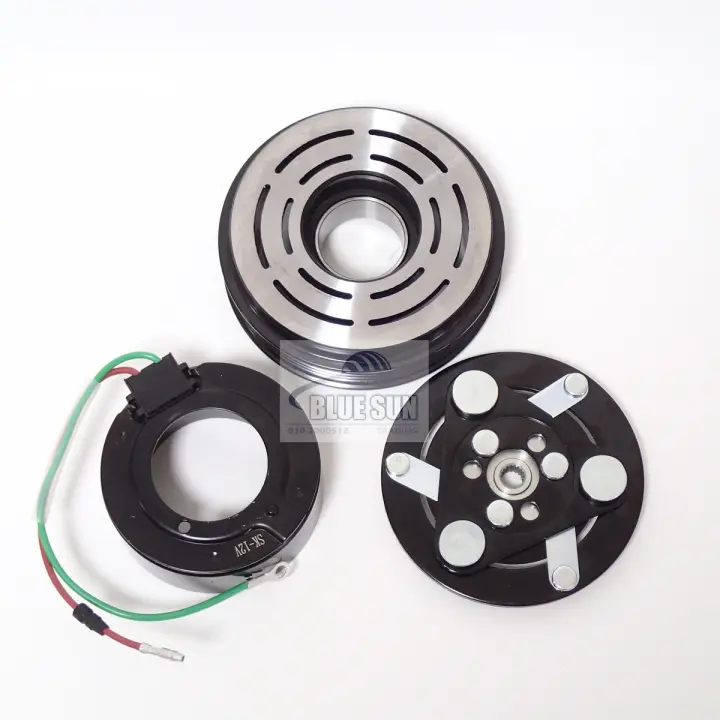 HONDA CITY 2003-2007 IDSI / VTECH u0026 JAZZ 2003-2007 AIR COND COMPRESSOR  MAGNETIC CLUTCH SET (3672)