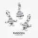 Pandora Bestie Bot Robot Dangle Charm. 