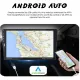 EKLEVA 9016C 1Din Car Radio FM/USB/AUX GPS MP5 Player Carplay MirrorLink 9'' Touch Capacitive Screen Android Auto Wince BT4.0. 