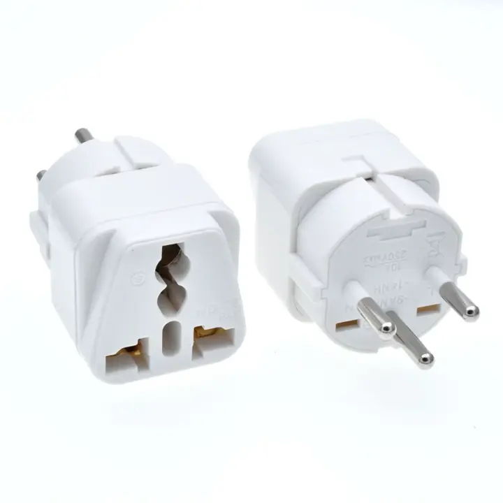Travel Adapter Plug For ISRAEL Palestine Universal Outlet EU/US/UK/EU to ISRAEL 3-pin Grounded Plug Adaptor 10A 250V