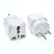 Travel Adapter Plug For ISRAEL Palestine Universal Outlet EU/US/UK/EU to ISRAEL 3-pin Grounded Plug Adaptor 10A 250V. 