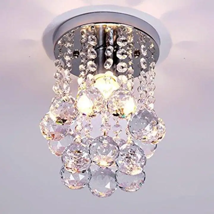 Modern Crystal Chandelier Mini Ceiling, Ceiling Drop Lights Philippines