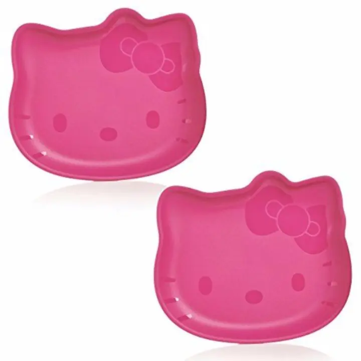 Tupperware Hello Kitty Plates (2) Random Color Send