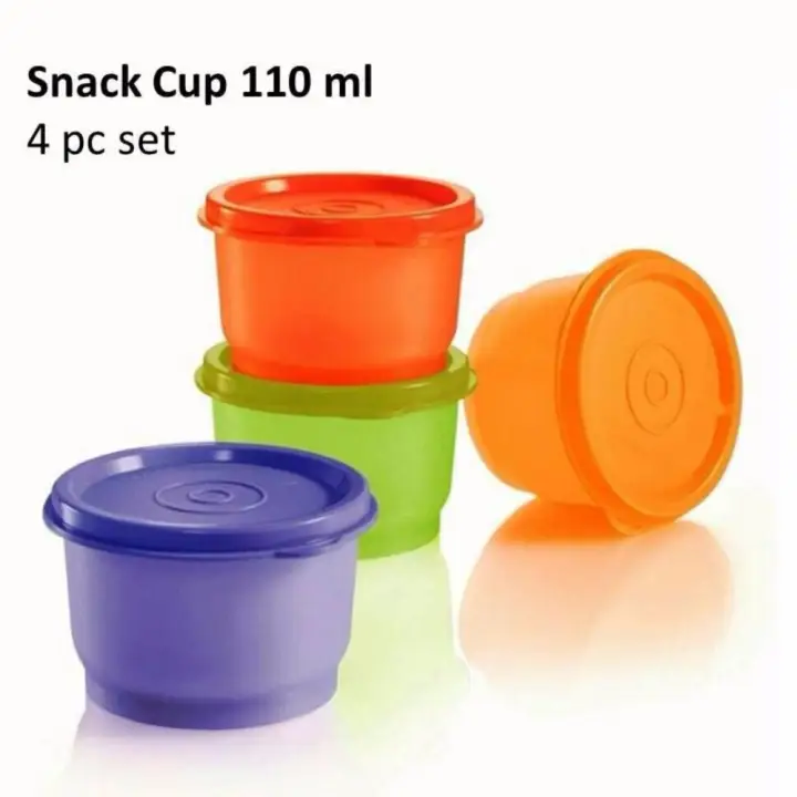Tupperware Snack Cup set