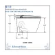JOHNSON SUISSE RIO RIMLESS SIPHONIC-JET DUAL FLUSH SMART WC ROUGH-IN 305MM COME WITH REMOTE CONTROL. 