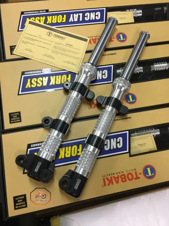 FRONT FORK LAY CNC TOBAKI FOR Y15/Y16ZR/Y16/LC-135 V1 4S/LC-135(NEW) 55D V2-V7/EX5/DREAM/KRISS-1