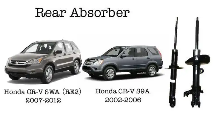 Absorber Rear Honda Cr V S9a Rd5 2003 2006 Lazada