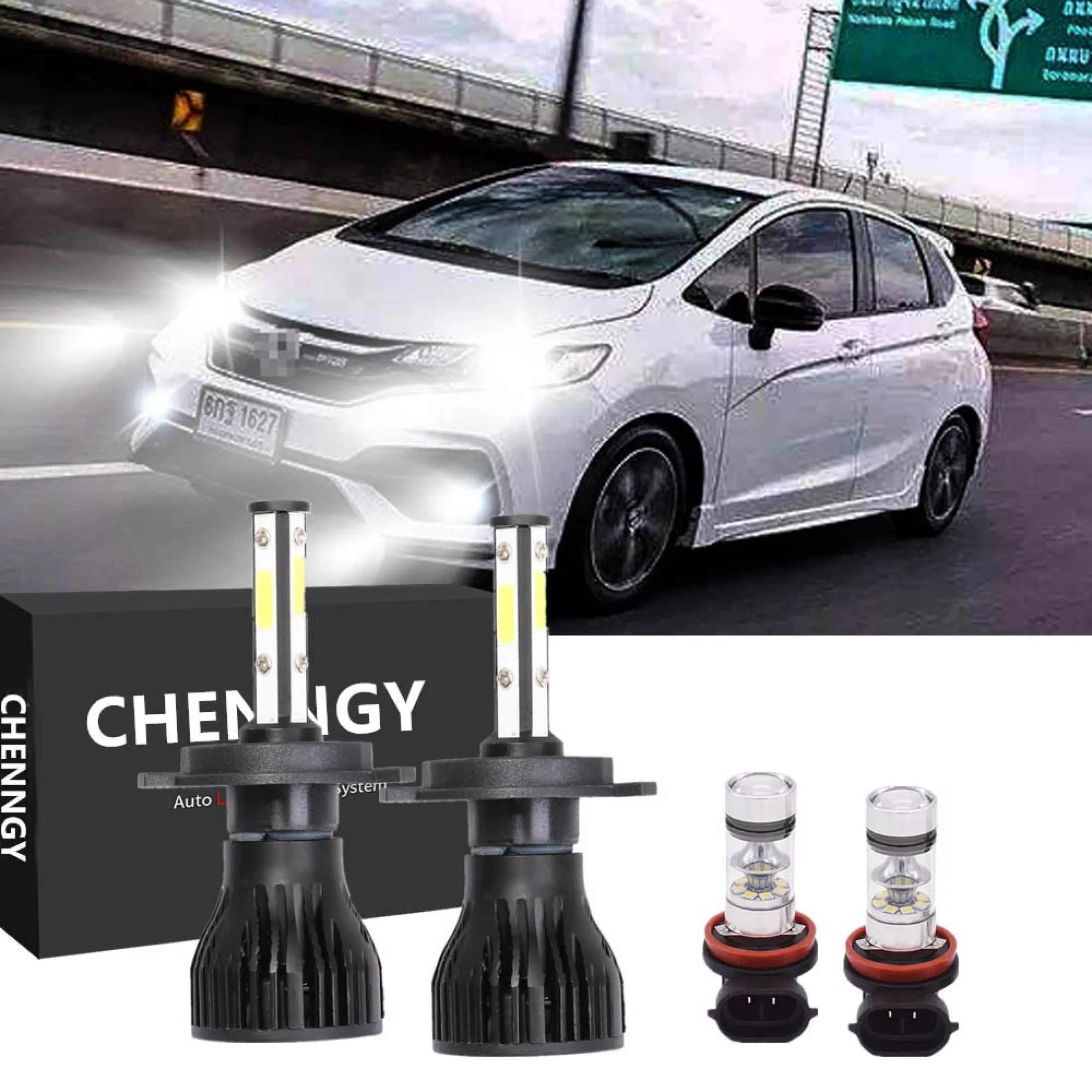 FOR Honda Jazz (GK) 3rd Gen 2014 - 2019 H4 LED Headlight Bulb High