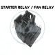 STARTER RELAY FAN RELAY MOTOR YAMAHA EGO SOLARIZ EGO AVANTIZ R15 NVX 155 Y15ZR V2 Y SUKU V2 LC 135 FI V8 135 LC V8. 