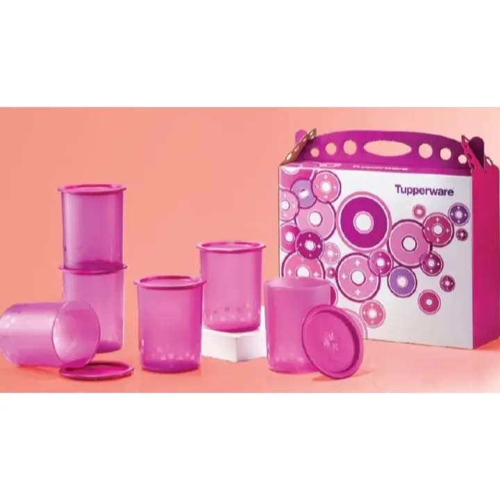 (READY STOCK!!!) Tupperware Camellia One Touch Gift Set