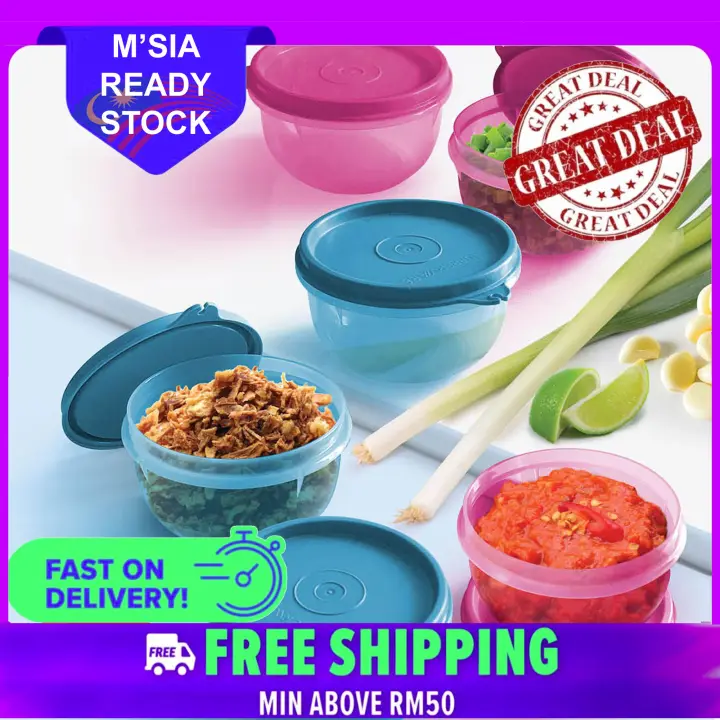 😊Ready Stock😊 TUPPERWARE SMALL ROUND CONTAINER
