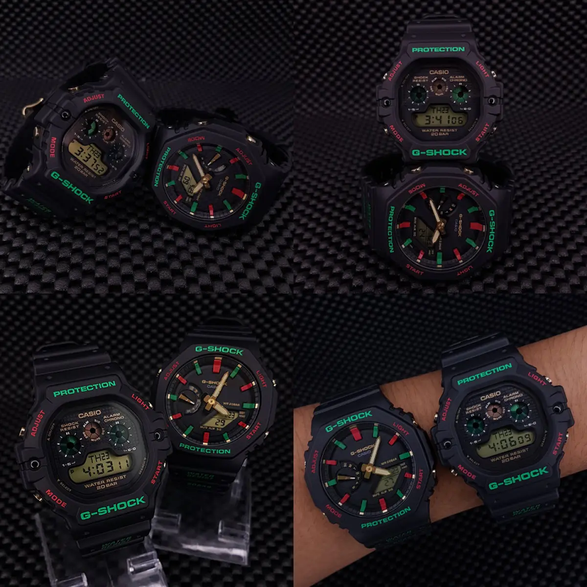 Casio G-Shock Men GA-2100TH-1A GA2100TH-1A GA-2100TH-1 Analog 