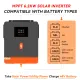 PowMr Mppt 6.2kw On-grid/Off-grid Hybrid Inverter Max PV Input 500vdc Built-in 120A Solar Charger Controller Support Lithium Battery 48V Pure Sine Wave Solar Inverter. 