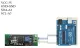 Arduino I2C Serial LCD 16x2 (Yellow backlight). 